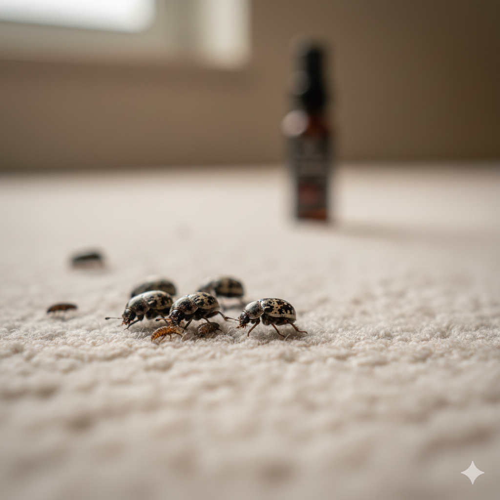 Halı Böceği İlaçlama